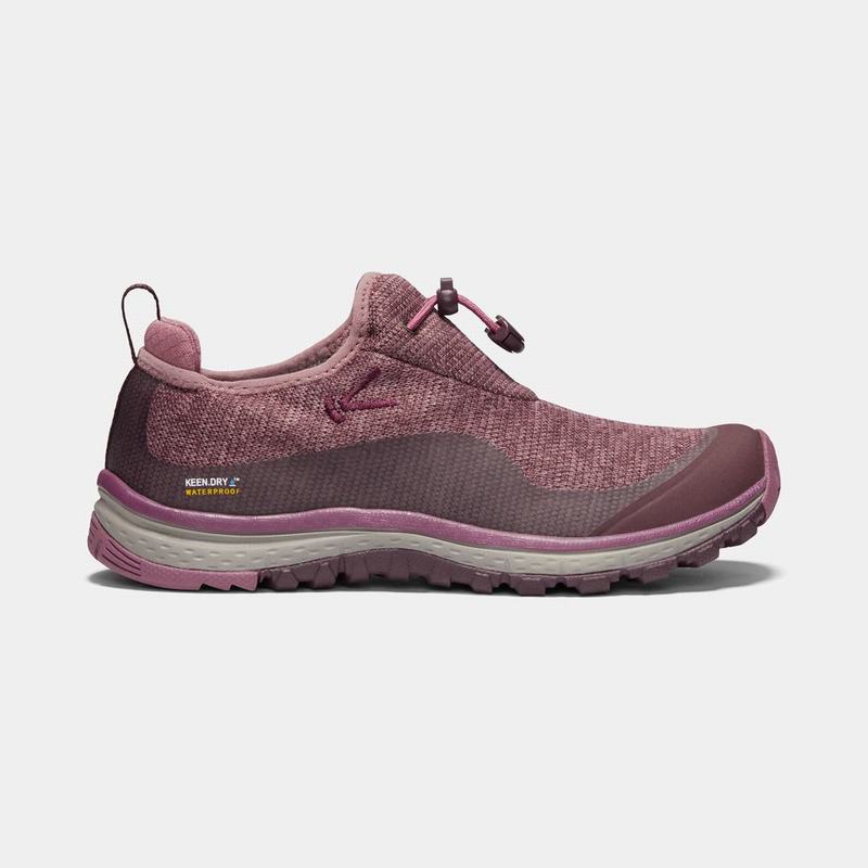 Keen Terra Moc Waterproof - Kadın Slip-on Ayakkabı - Mor - Turkey (682073NMK)